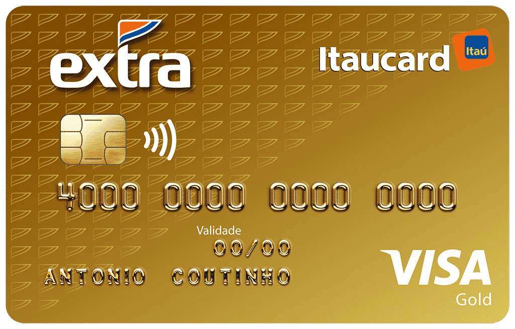 Cartão Extra Itaucard Visa Mi Credito 4829